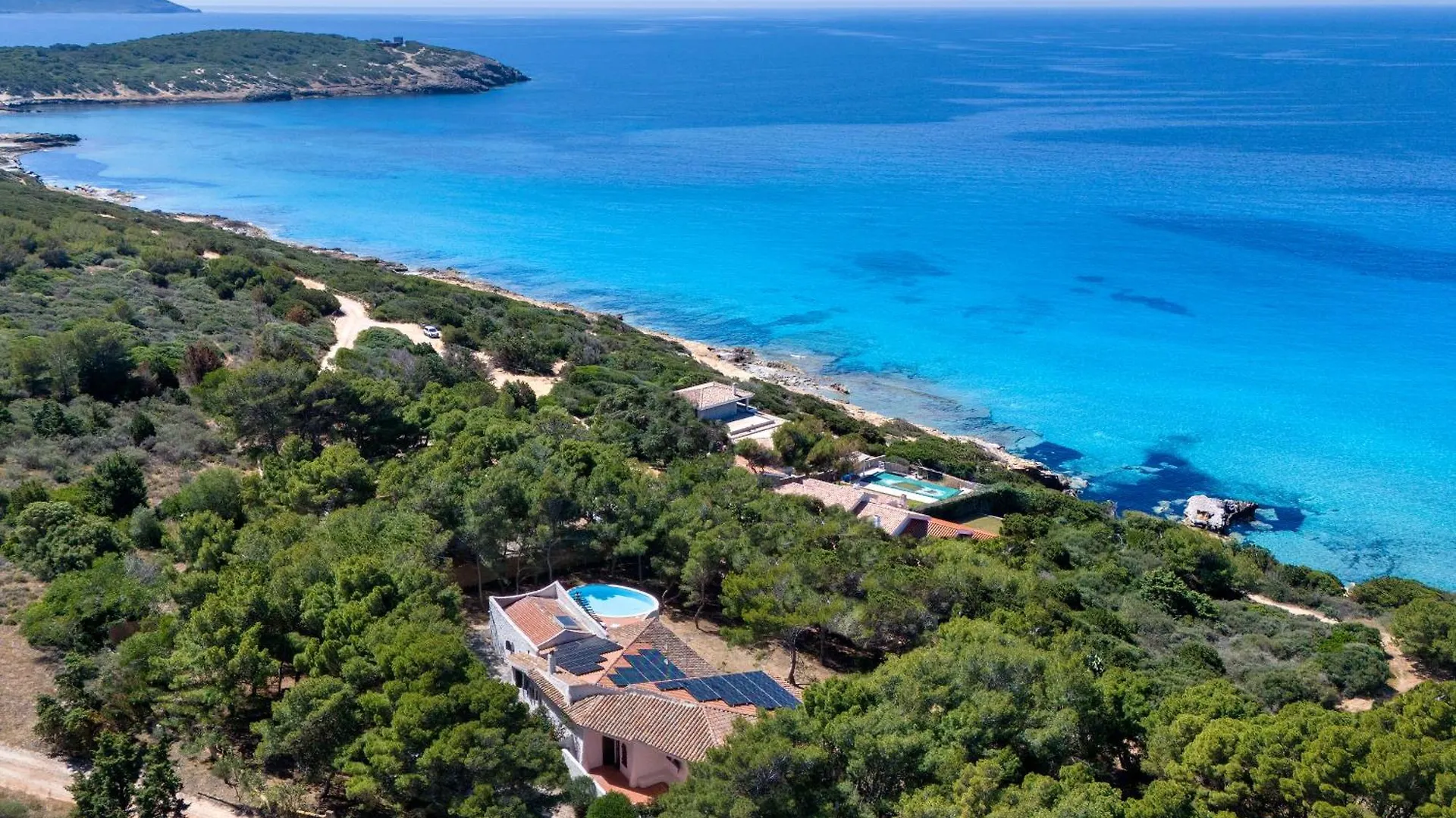 Villa Eliana Sul Mare Porto Pino Italien